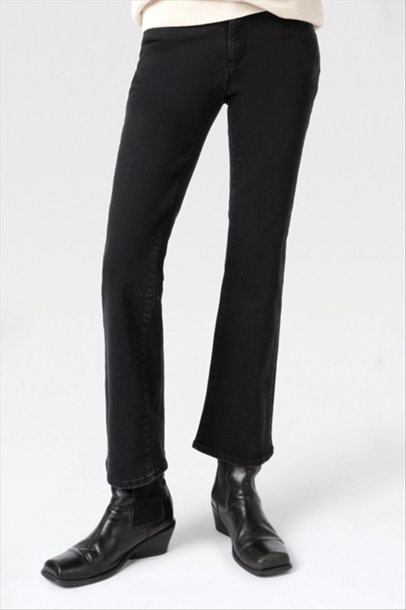 Lee Cooper - Zwarte Kiki bootcut jeans