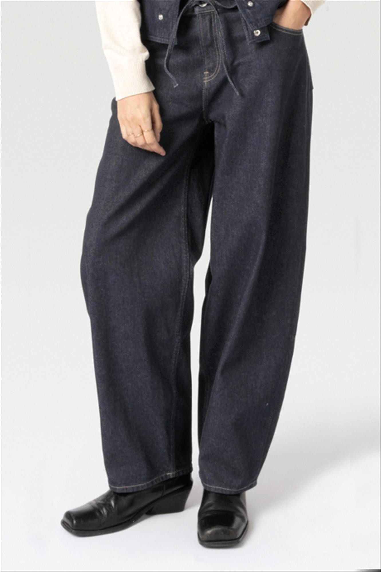 Lee Cooper - Donkerblauwe Rinsed Mauri jeans