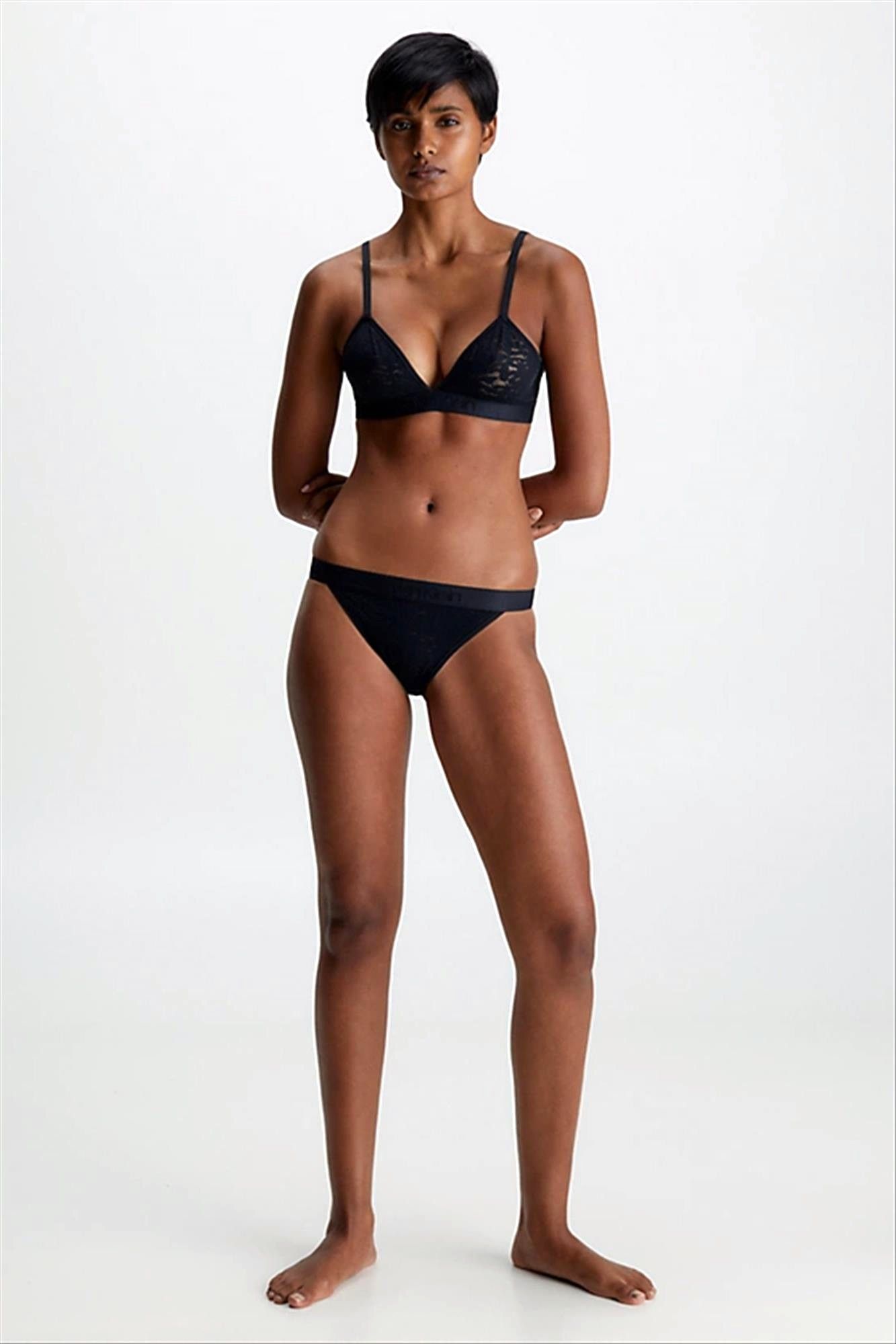 Calvin Klein Underwear - Zwarte Triangle bralette
