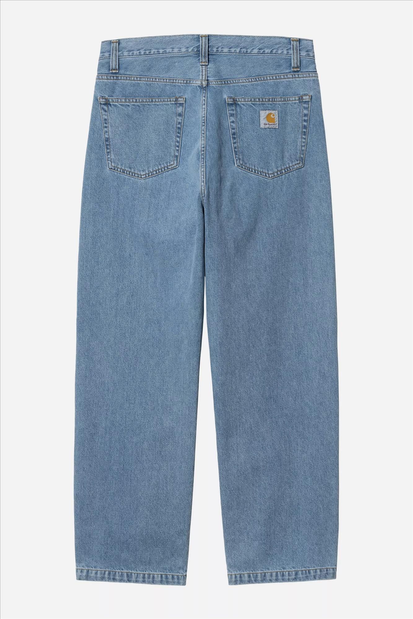 Carhartt WIP - Blauwe Heavy Stonewash Landon pant