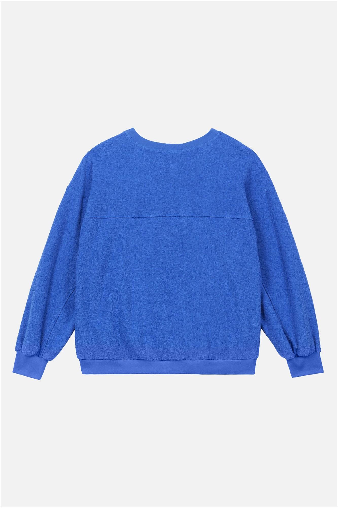 arsene & les pipelettes - Blauwe Eponge sweater