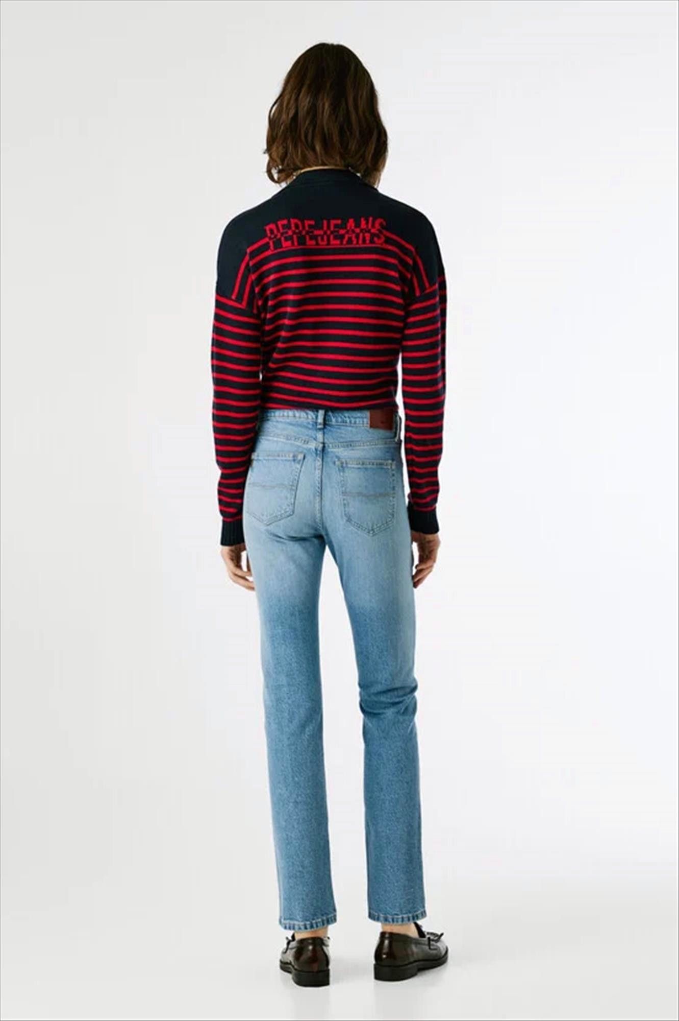 Pepe Jeans London - Blauwe Grace slim jeans