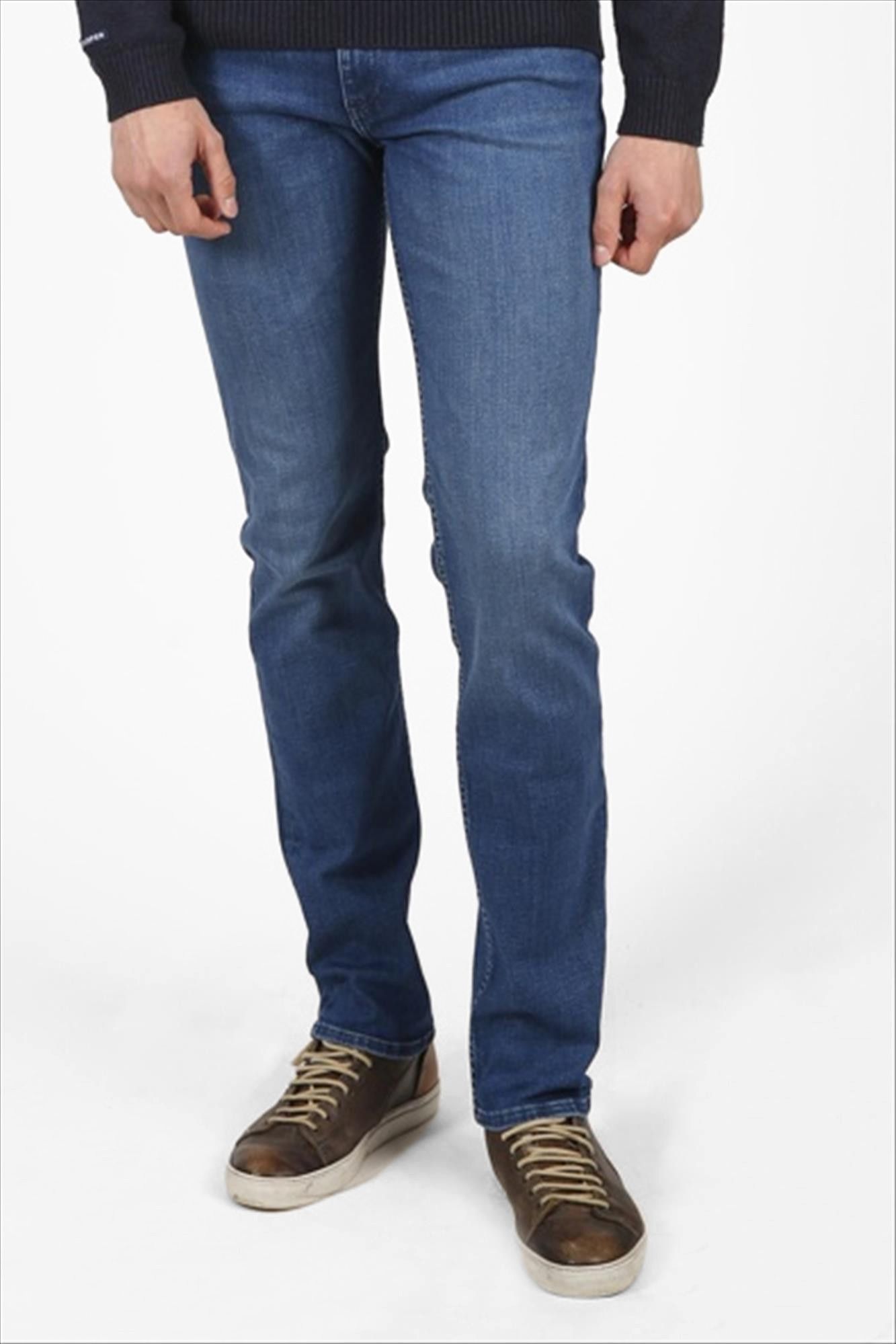 Lee Cooper - Middenblauwe LC110 slim jeans