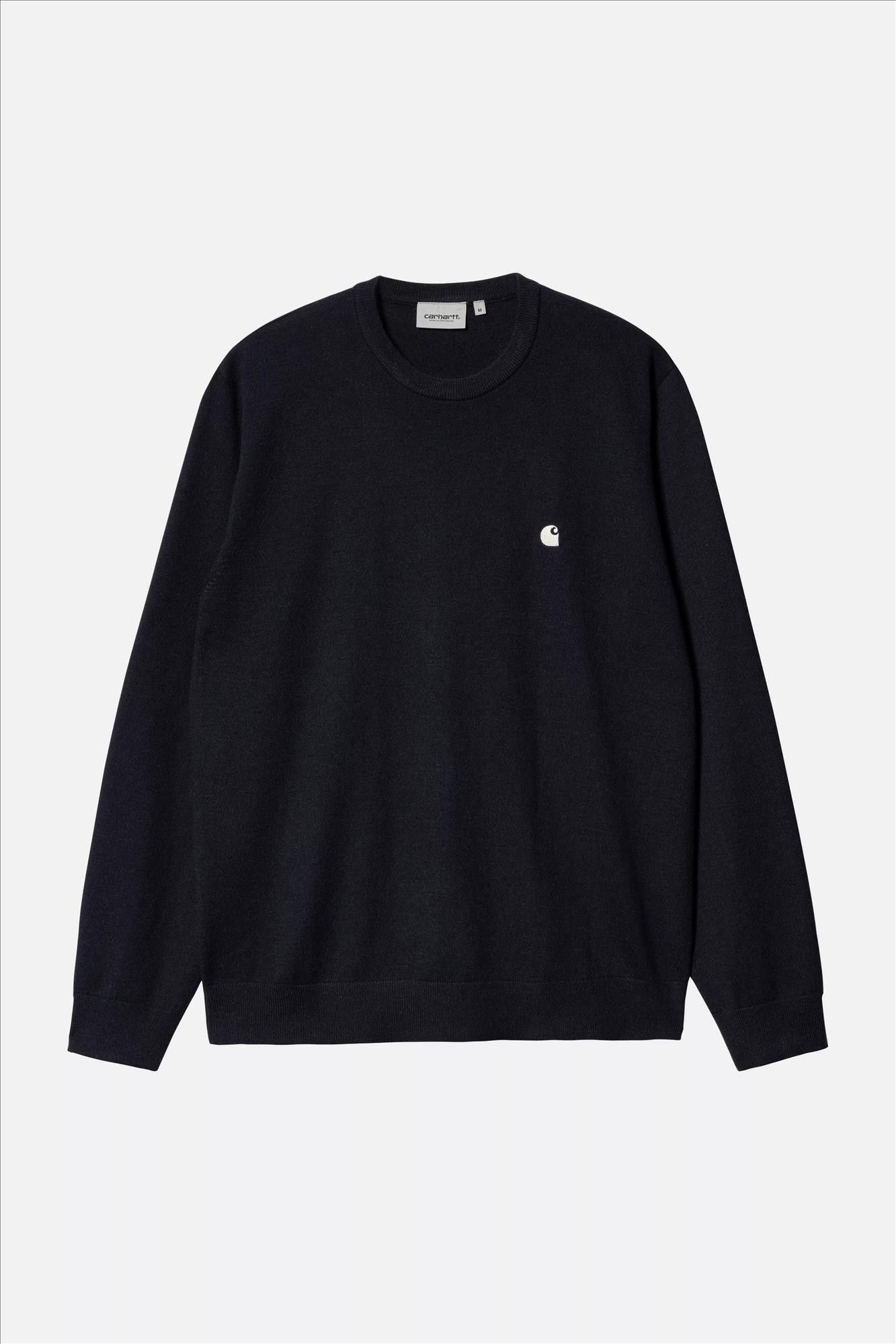 Carhartt WIP - Donkerblauwe Madison trui