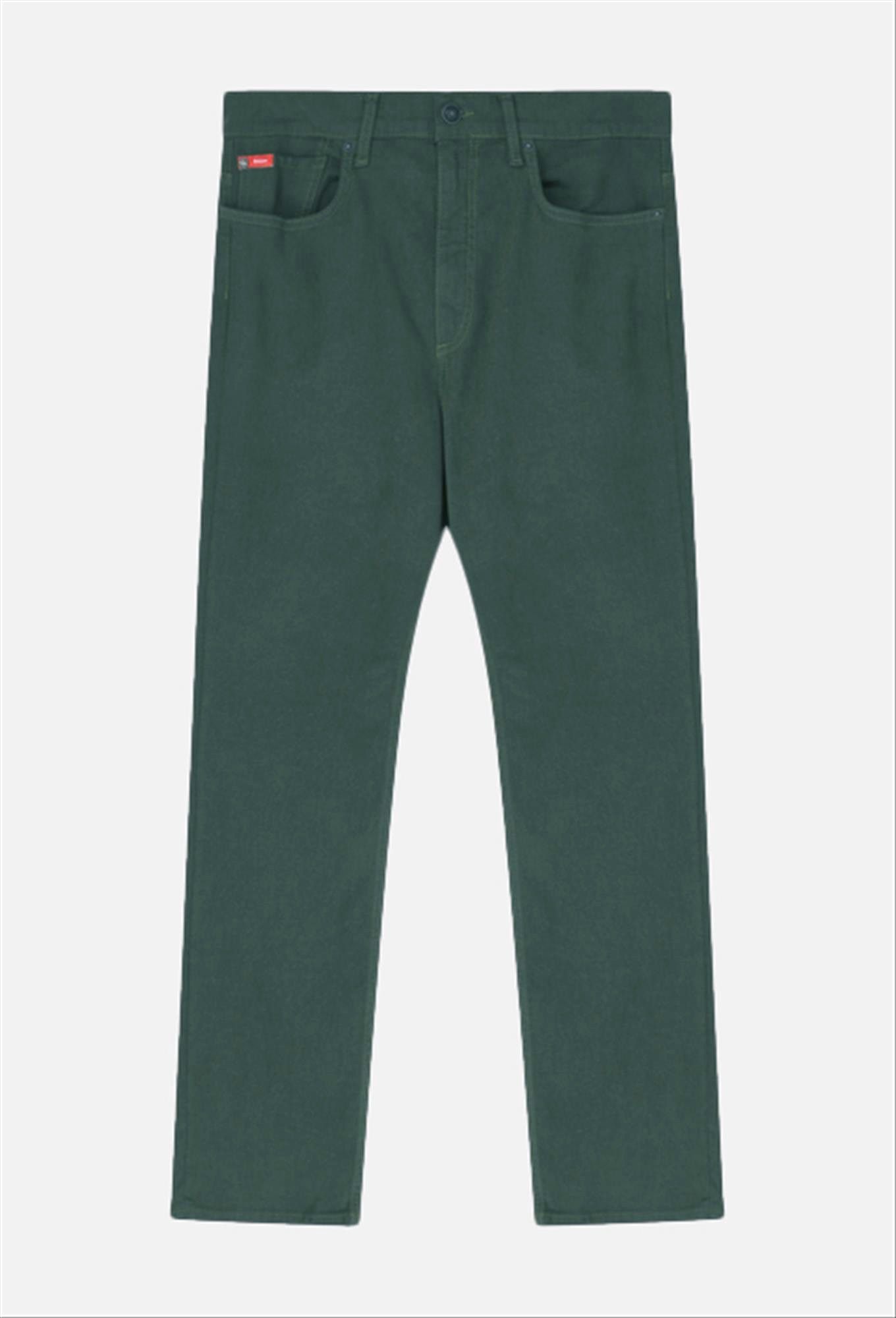 Lee Cooper - Donkergroene Dolany LC112 straight broek