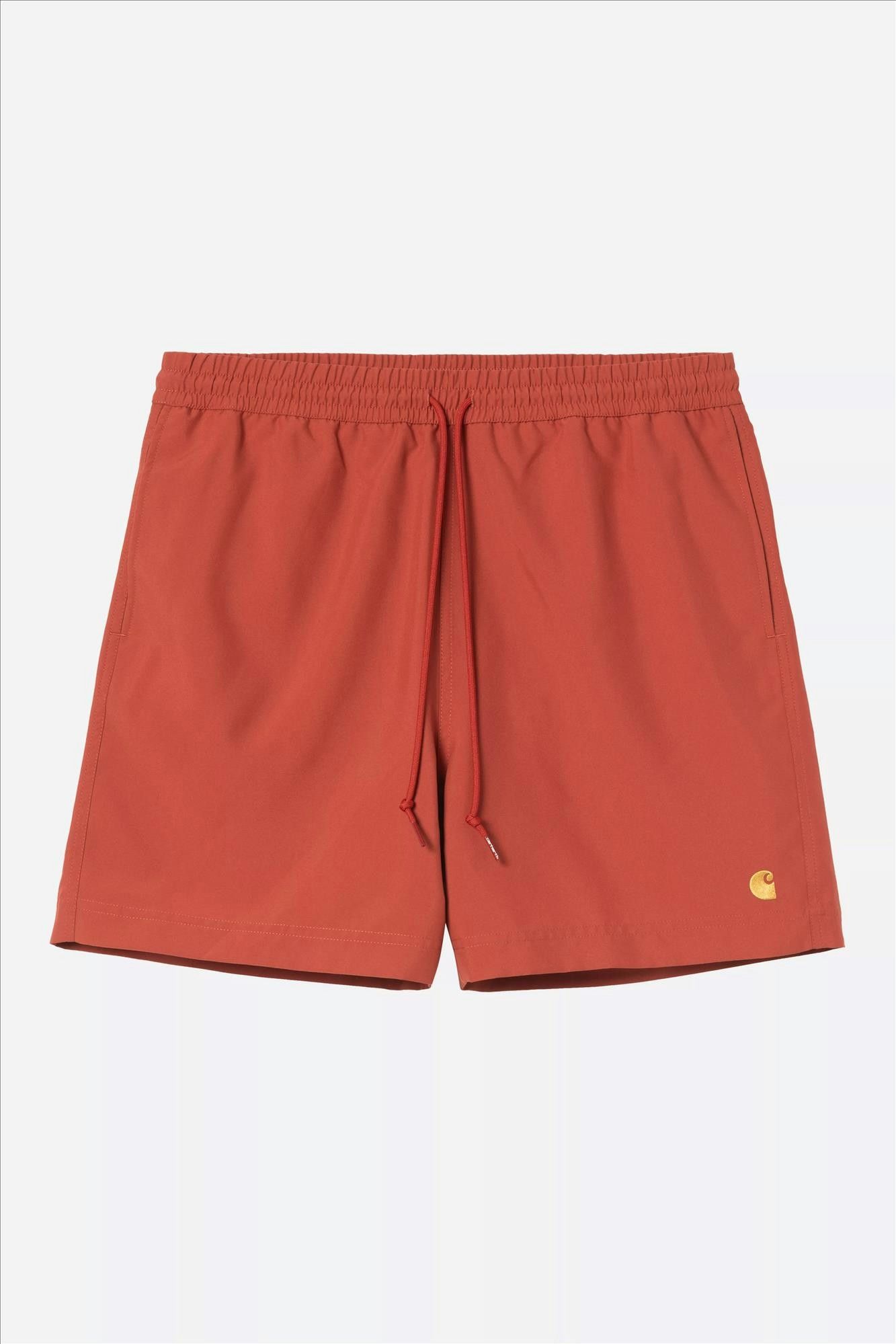 Carhartt WIP - Donkeroranje Chase zwemshort