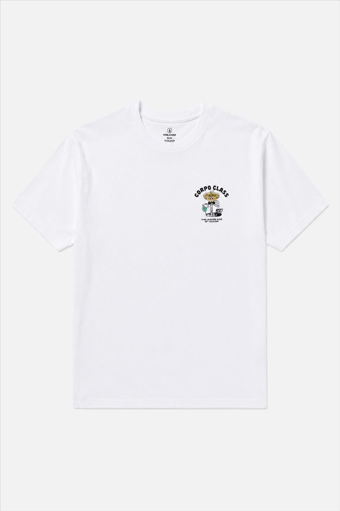 Volcom - Witte Corpo Class T-shirt