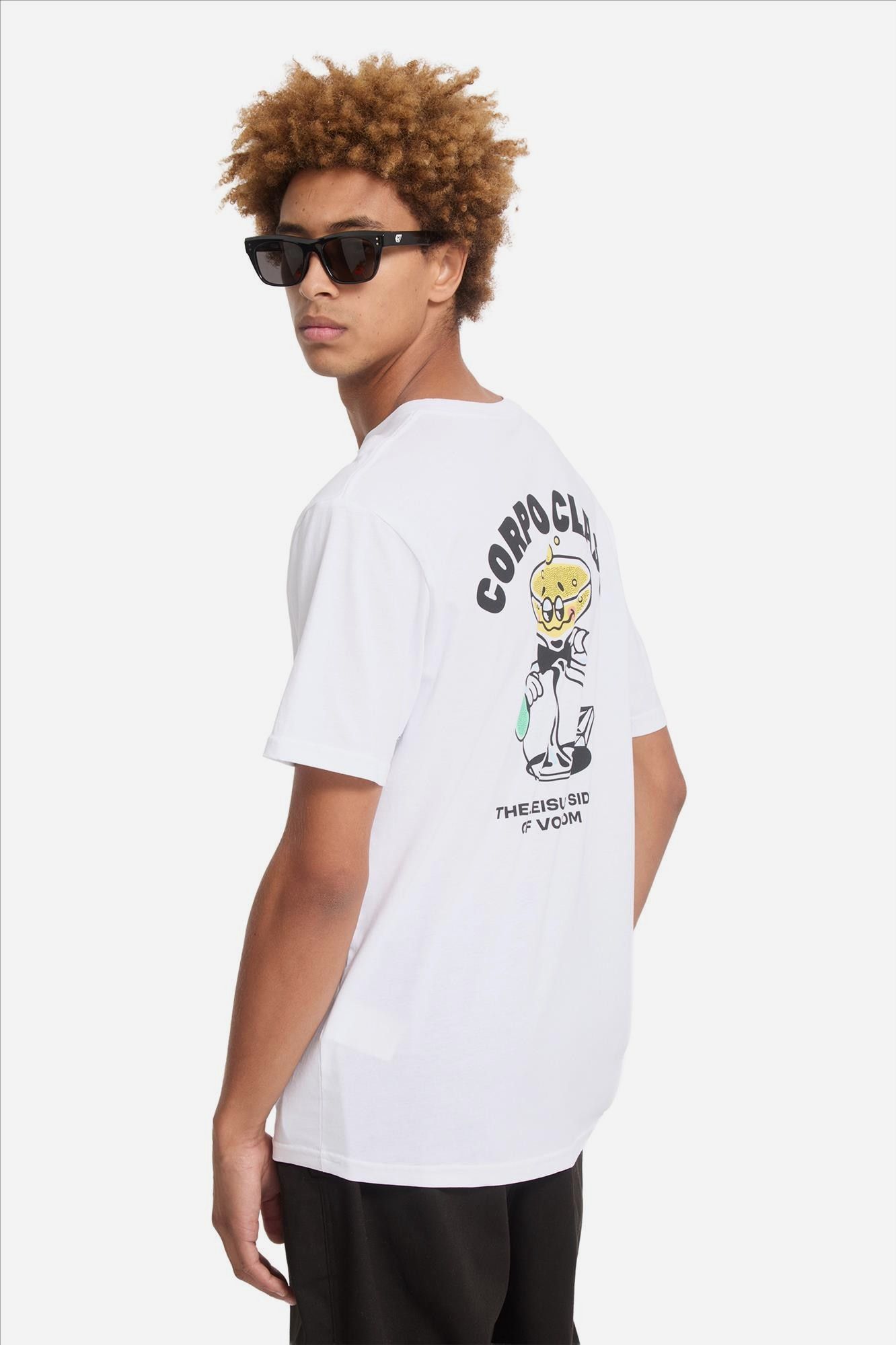 Volcom - Witte Corpo Class T-shirt