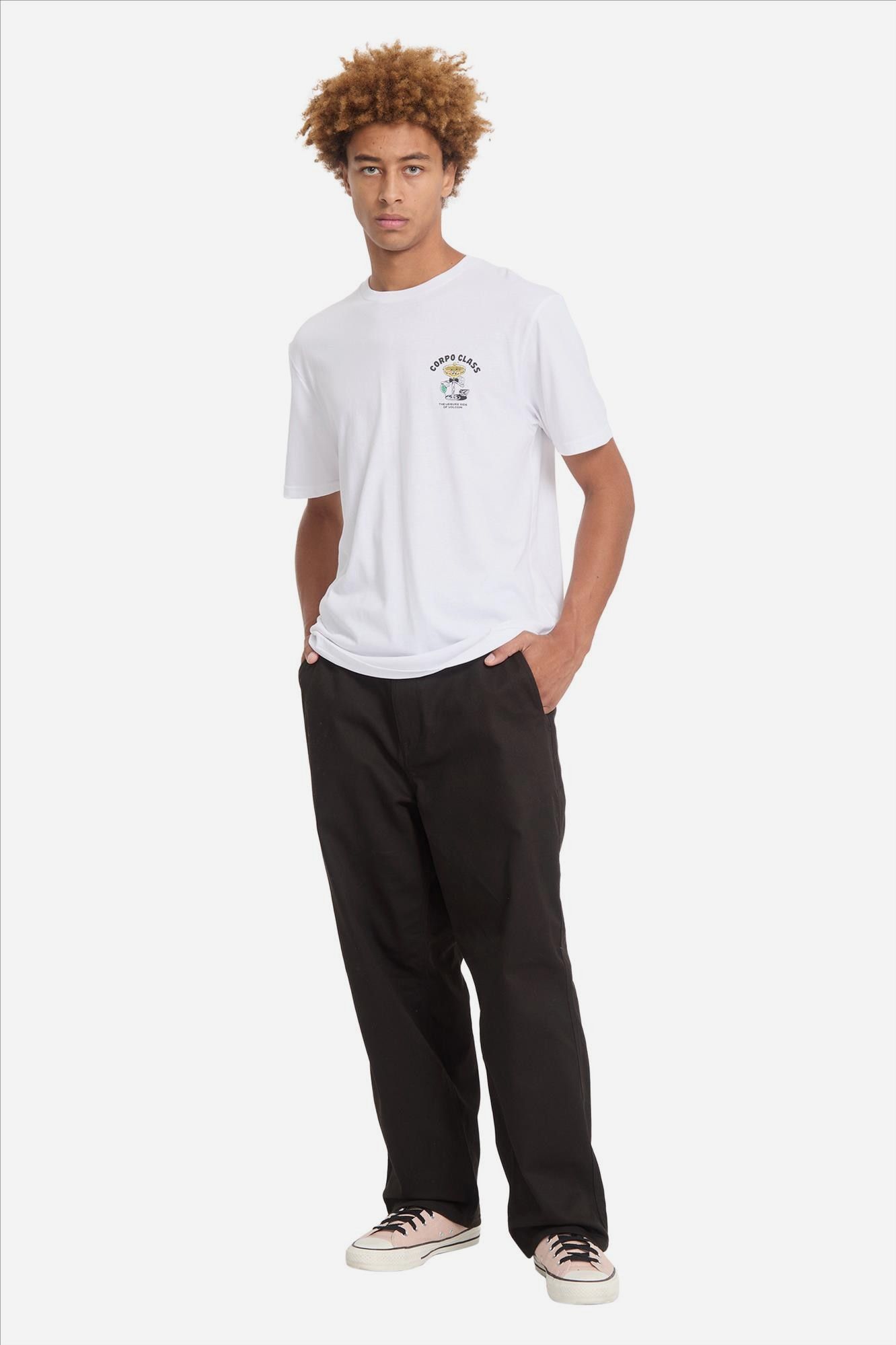Volcom - Witte Corpo Class T-shirt