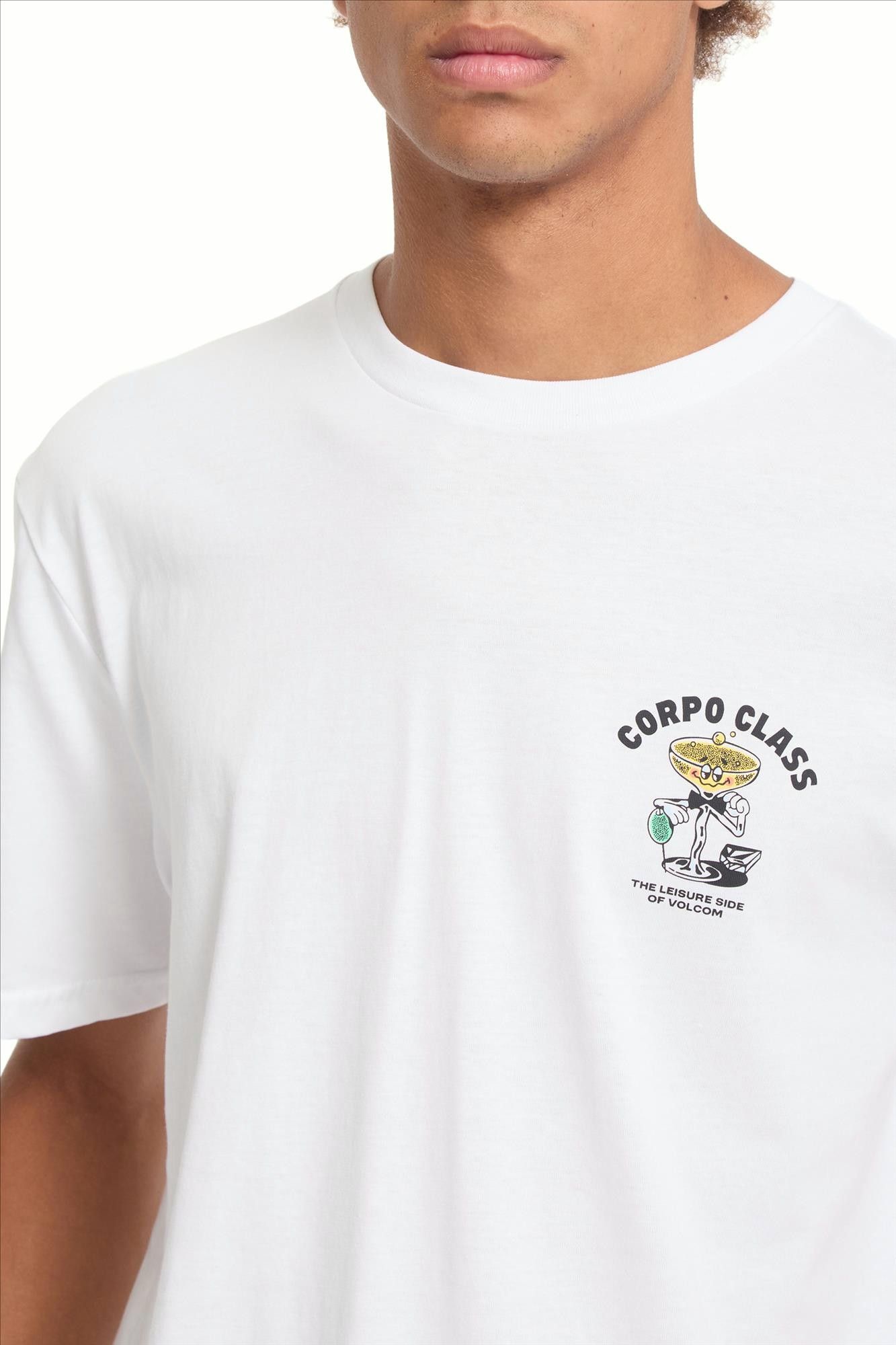 Volcom - Witte Corpo Class T-shirt